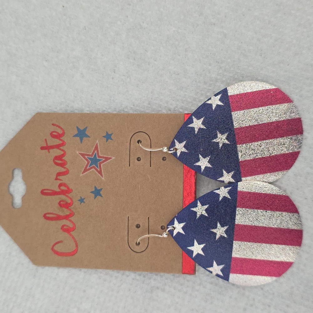 PATRIOTIC  EARRINGS